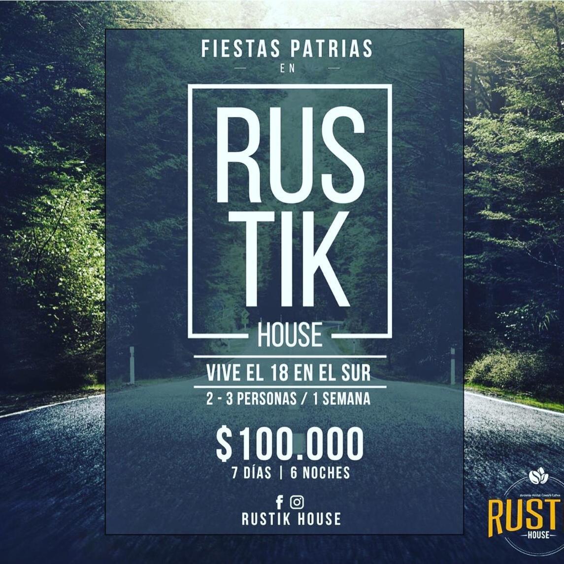 Rustik Hostel Puerto Montt Zewnętrze zdjęcie